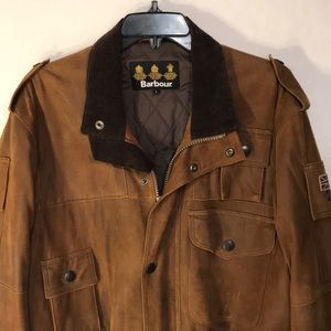 Barbour! Amazingly Soft Lined Suede Jacket